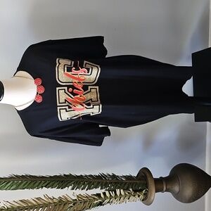 Gildan Black KC Chiefs Short Sleeve Tee with Gold and Red Graphics